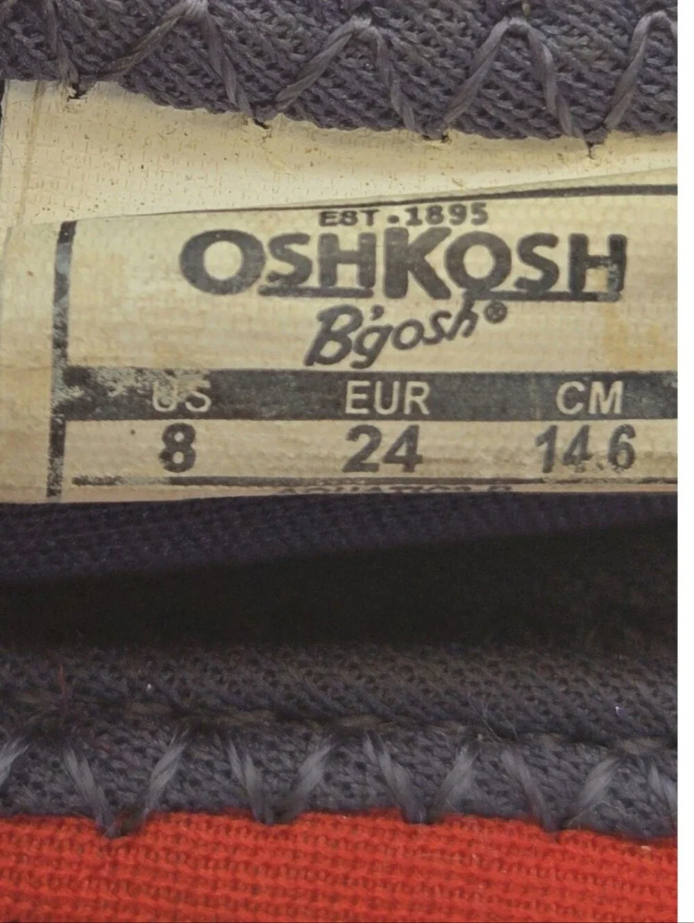OshKosh B'gosh Red and Navy Kids Water Shoes & Character Flip Flops